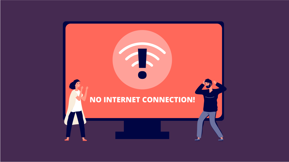 Il Wi-Fi connesso senza internet